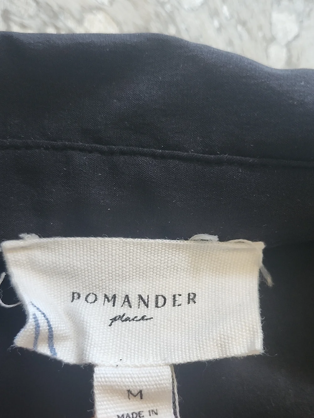 Tuckernuck Pomander Place Alessia Top Black SzM